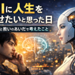 AIに人生を任せたいと思った日｜依存と救いのあいだで考えたこと